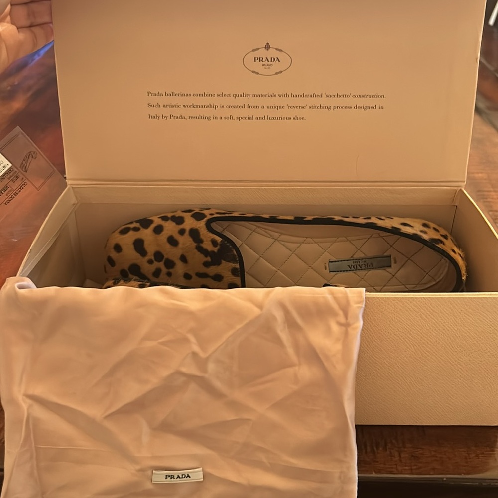 Prada Leopard Loafers - Picture 5 of 7